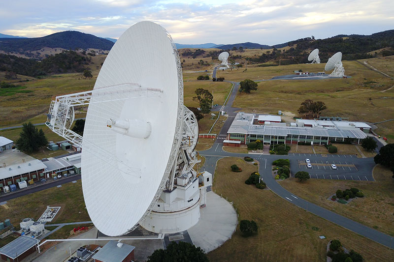 History Canberra Deep Space Communication Complex
